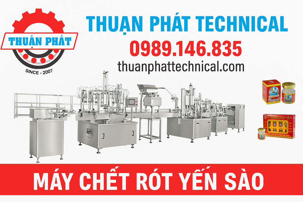 may chiet rot yen sao 1 | Thuận Phát Technical máy chiết rót yến sào, yến hủ tự động