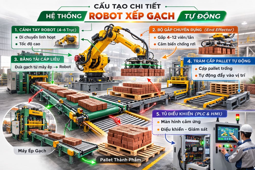 cau tao robot gap gach | Thuận Phát Technical cấu tạo robot gắp gạch